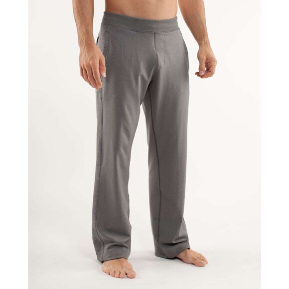 Lululemon Kung Fu Pant Regular Men's Heathered Slate Grey Size Large EUC - Picture 1 of 9